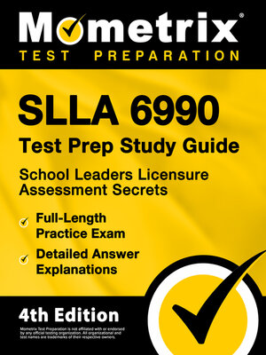 cover image of SLLA 6990 Test Prep Study Guide